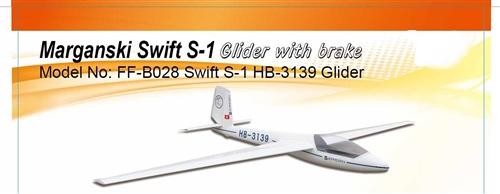 swift rc glider