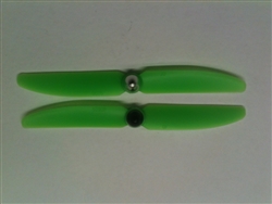 DragonRC -  Gemfan 5030 Green Self locking ABS Plastic Multirotor Prop Pair (CW/CCW)