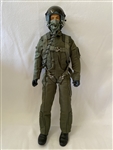 Warbird - DragonRC  Pilot 1/5-1/6 Scale Modern Jet  Pilot Figure (Green)
