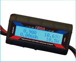 SFTRC - DragonRC 150A High Precision Watt Meter and Power Analyser. Operates from 4.8 to 60V.