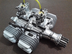 DLA 232CC Quad Cylinder State of the Art Gasoline Engine for larger scale aircraft