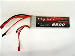 DragonPower 2S 75C 6500mah A Grade lipo battery