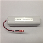 DragonPower 9.6v 2500mAh Ni-MH Transmitter Pack with JST Connector