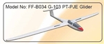 DragonRC - FlyFly Grob G103 Scale Glider