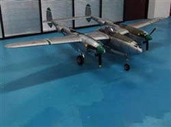 DragonRC Model 1:511 Scale Lockheed P-38 Lightning Full Composit ARF Kit
