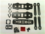 DragonRC -  Friutee Ninja Tech ZMR250 full carbon frame kit