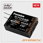 Futaba R7114SB 2.4G S-Bus/ HV Receiver, FASST, FASSTest New 14 Channel Receiver
