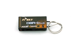 FrSky 8ch telemetry receiver D8R-II Plus