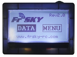 FrSky Telemetry Display for Data and Alarm Settings