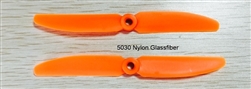 Gemfan 5030 Orange Nylon Glass fiber Multirotor Prop Pair (CW/CCW)
