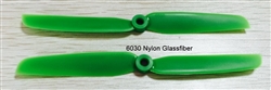 Gemfan 6030 Green Nylon Glass Fiber Multirotor Prop Pair (CW/CCW)