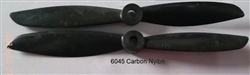 Gemfan 6045 Black Carbon Nylon Multirotor Prop Pair (CW/CCW)