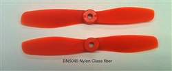 Gemfan Bullnose 5045 Orange Nylon Glass fiber Multirotor Prop Pair (CW/CCW)