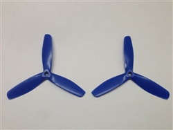 DragonRC -  Gemfan Bullnose Tri-blade 5050 Dark Blue Nylon Glass Fiber Multirotor Prop Pair (CW/CCW)