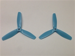 DragonRC -  Gemfan Bullnose Tri-blade 5050 Frey Blue Nylon Glass Fiber Multirotor Prop Pair (CW/CCW)