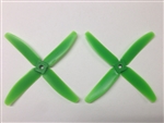 DragonRC -  Gemfan 4 blade 5040 Green Nylon Glass Fiber Multirotor Prop Pair (CW/CCW)