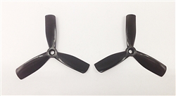 Gemfan 4045 Tri-blade Black Nylon Glass Fiber Multirotor Prop Pair (CW/CCW)