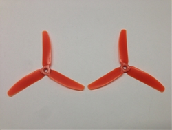 DragonRC -  Gemfan Tri-blade 5040 Orange Nylon Glass Fiber Multirotor Prop Pair (CW/CCW)