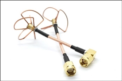5.8Ghz Clover Leaf Antenna Transmitter and Receiver Pair