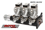 ROTO 130 FSI - four stroke inline gasoline RC airplane engine