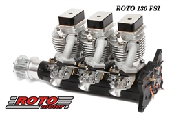 ROTO 130 FSI - four stroke inline gasoline RC airplane engine