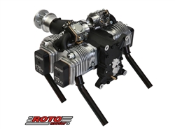 ROTO 170 FS - four cylinder four stroke gasoline RC airplane engine