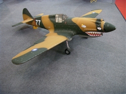 DragonRC  Curtiss P-40 Warhawk 60CC  93" Scale Warbird