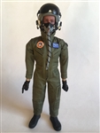 TopRCModel -  TopRCModel 1/6 Scale Full Bodied Jet Pilot Green Uniform