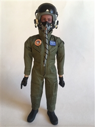 TopRCModel 1/6 Scale Full Bodied Jet Pilot Green Uniform