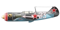 TopRCModel DragonRC  Lavochkin La-7, Scale Full Composite ARF