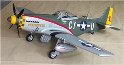 TopRCModel P-51D Mustang 50cc 2260mm wingspan, Full Composite ARF