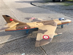 TopRCModel  Hawker Hunter Scale JET Fully Composite ARF